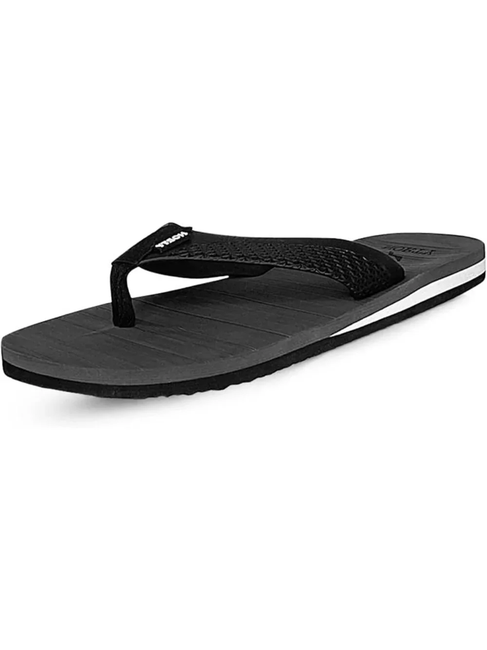 Norty Thong Men's Grey White Footwear For Summer Comfortable Sandals Casual